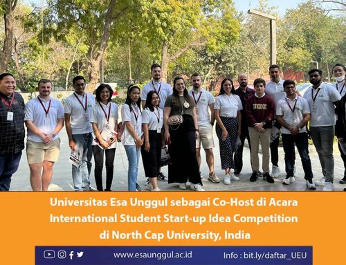 Universitas Esa Unggul sebagai Co-Host di Acara International Student Start-up Idea Competition di North Cap University, India