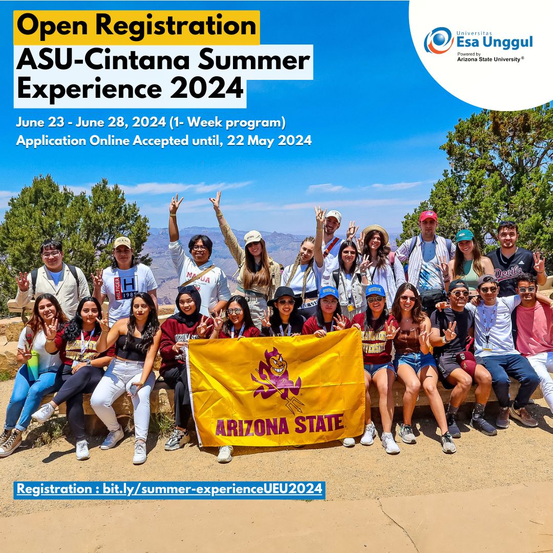 Open Registration ASUCintana Summer Experience 2024 International